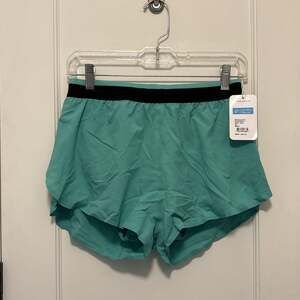 Rabbit Men’s Shorteez 2” Low Rise Tailored Running Short Large Mint Leaf Green